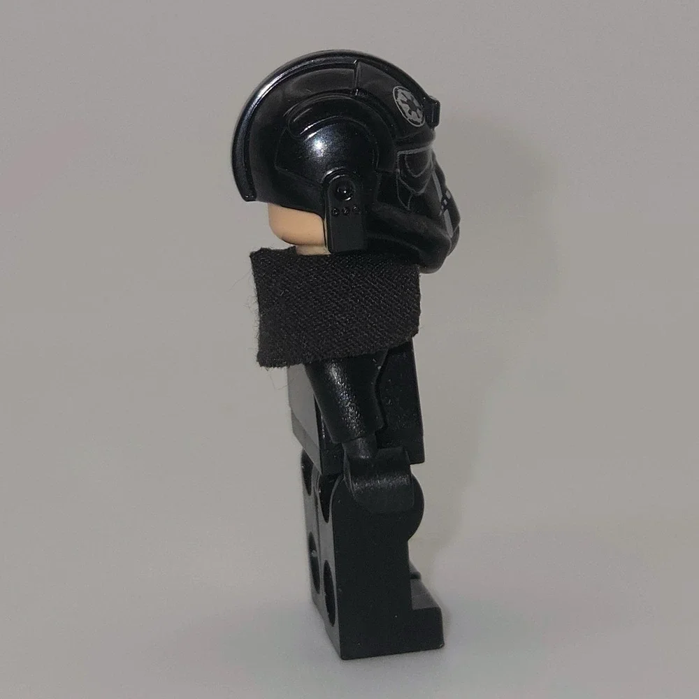 LEGO Star Wars Imperial TIE Fighter Pilot Minifigure Rogue One Black Excellent